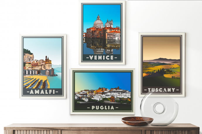 Fresh Italy prints